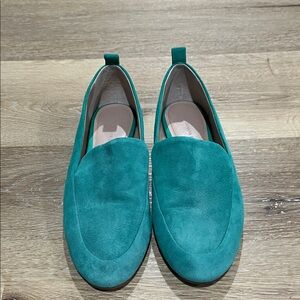 Banana Republic Teal Suede Women's Loafers